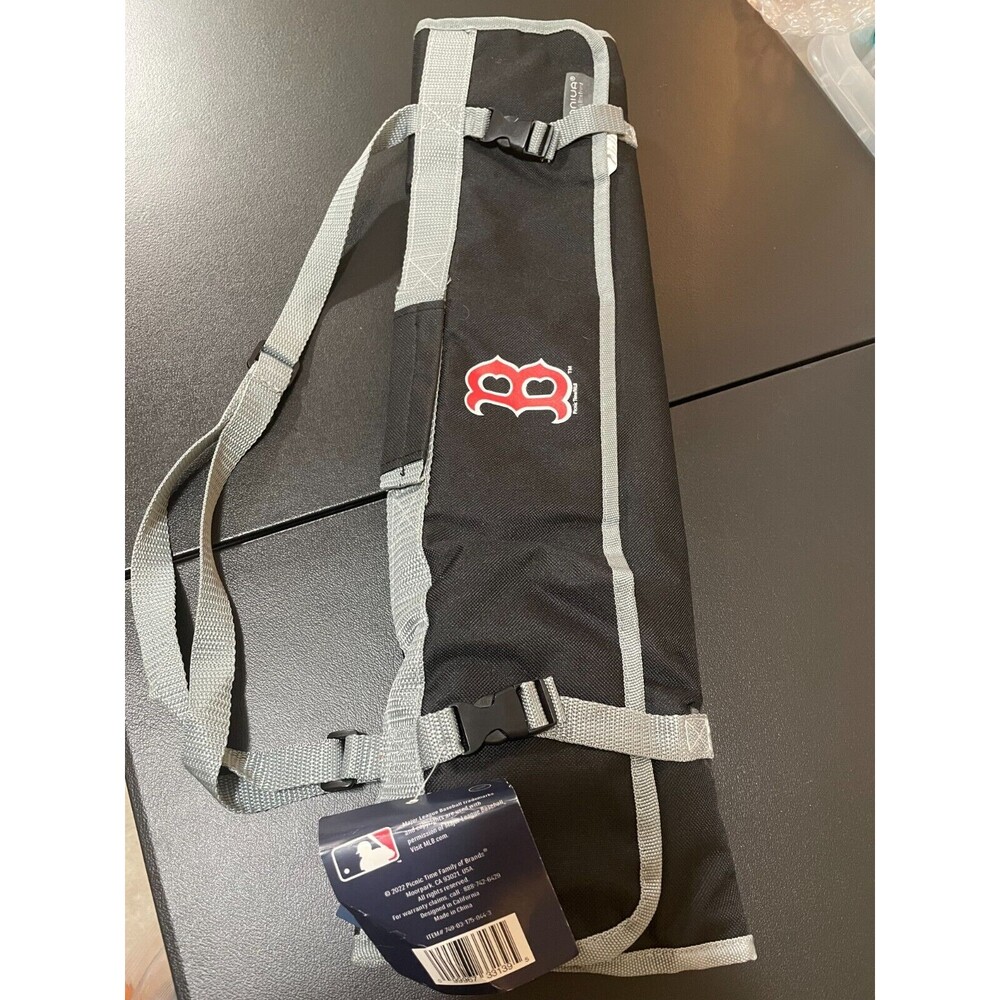 NEW BOSTON RED SOX 3-Piece BBQ Tote and Tools Set by Picnic Time